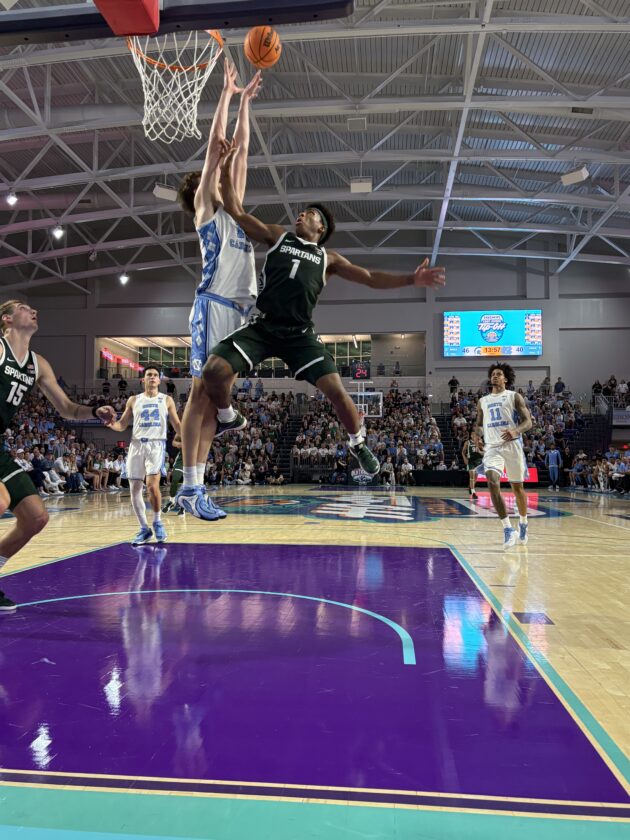 No. 11 Michigan State outduels No. 16 North Carolina in Fort Myers Tip-Off